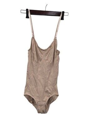 Beige Nude Shapewear Bodysuit Large